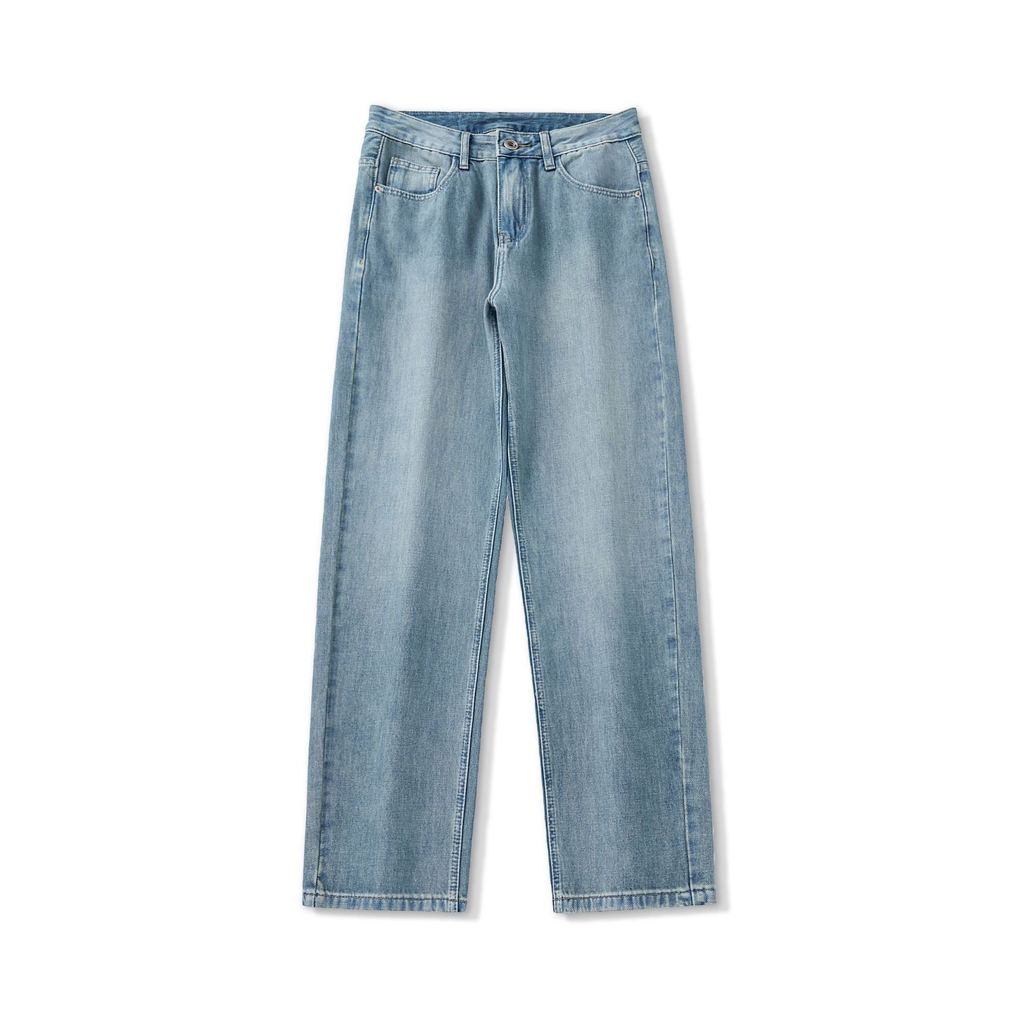 Pánské módní univerzálně sladěné kalhoty baggy rovného střihu