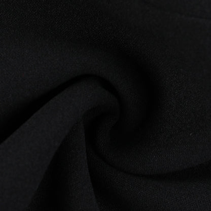 Women's elegant A-line dress with exposed shoulders, slim fit