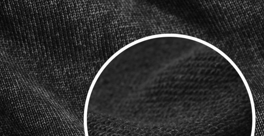 Pánský módní retro smažený pytlovitý mikina s vločkami