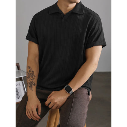 Brelvion – pánské polo tričko s texturou