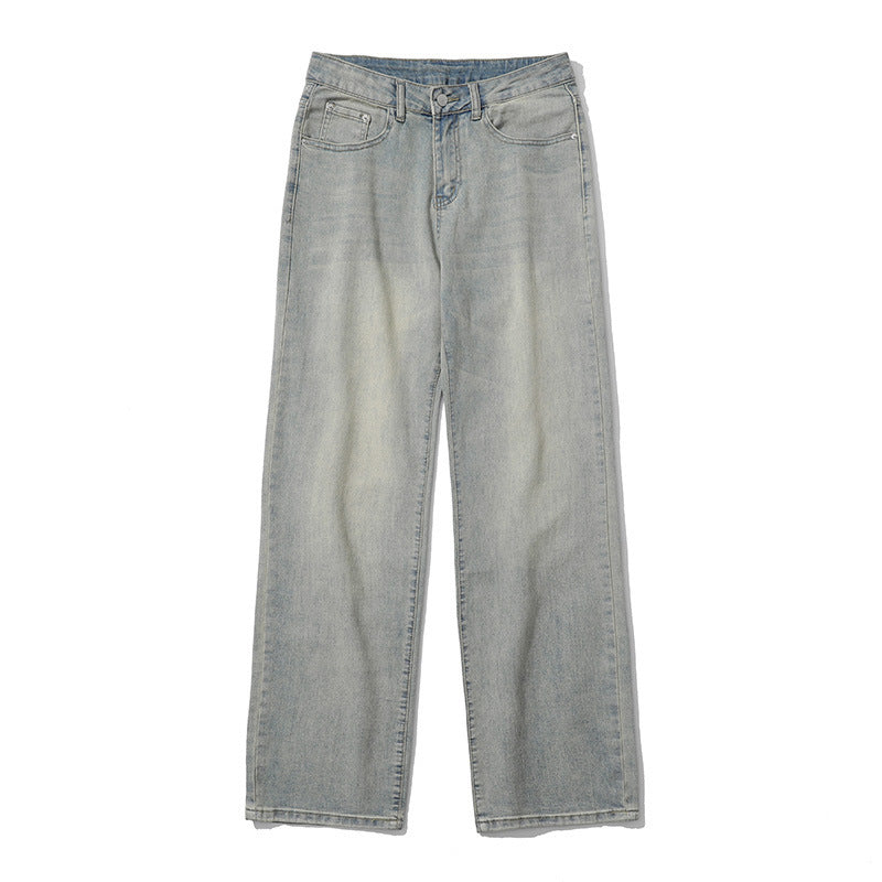 Retrovibe – volné rovné džíny s širokými nohavicemi