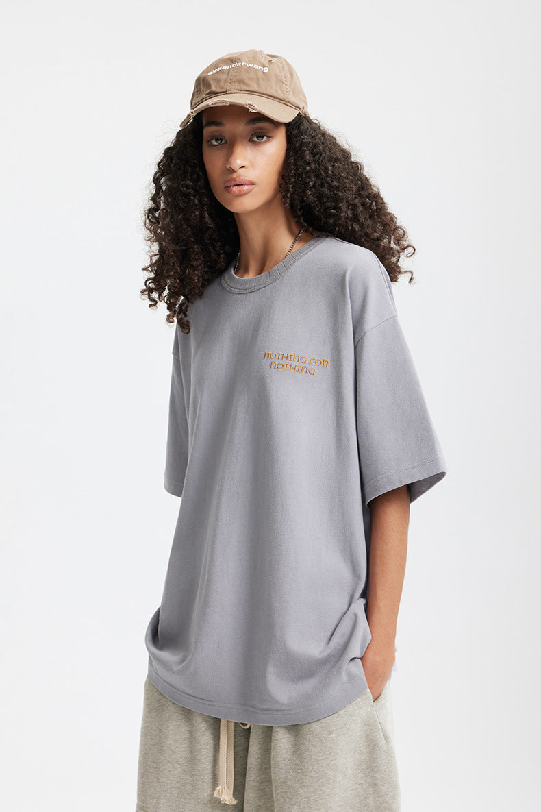 Lintavo – unisex tričko s vyšívaným límcem a krátkým rukávem