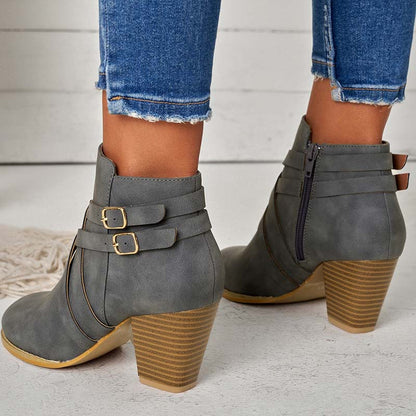 LiftBoots – dámské krátké kozačky se stylovým designem