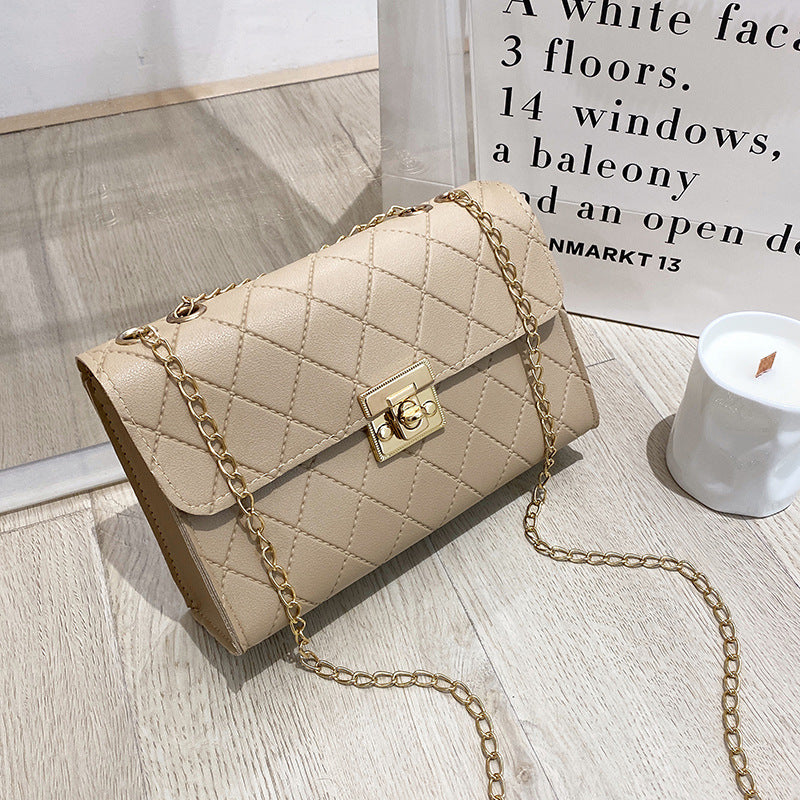 CheckLuxe – dámská kabelka přes rameno s kostkovaným vzorem