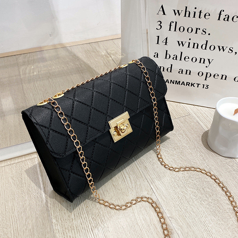 CheckLuxe – dámská kabelka přes rameno s kostkovaným vzorem