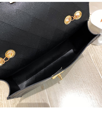 CheckLuxe – dámská kabelka přes rameno s kostkovaným vzorem