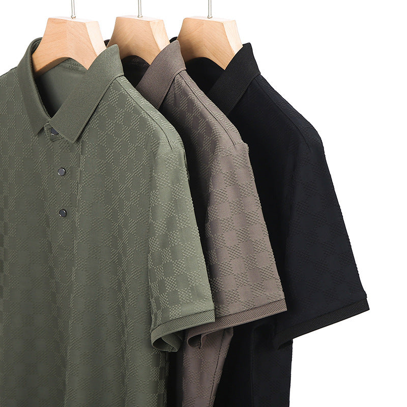 Obchodní ležérní móda s krátkým rukávem