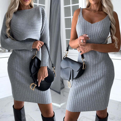 Urban Chic Duo – komplet s topem a přiléhavými šaty