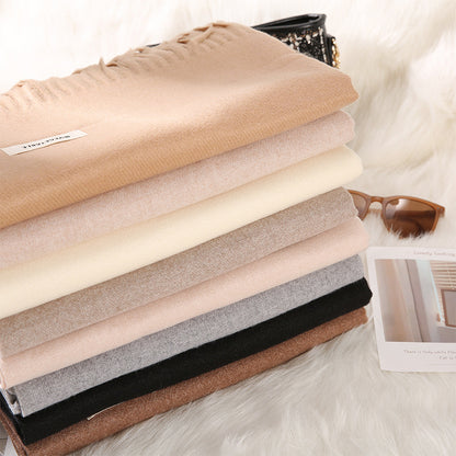 Cavelli – dámská zimní oboustranná šála s třásněmi