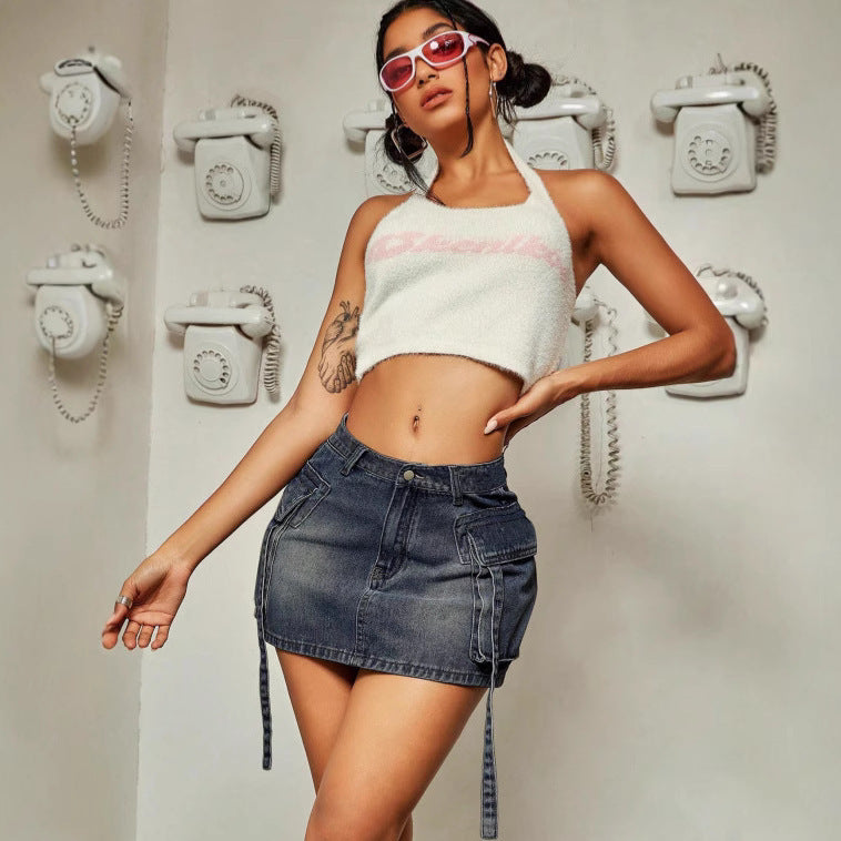 Utility Chic cargo skirt