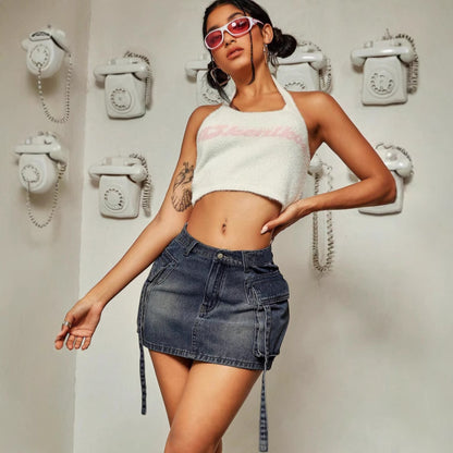 Utility Chic cargo skirt