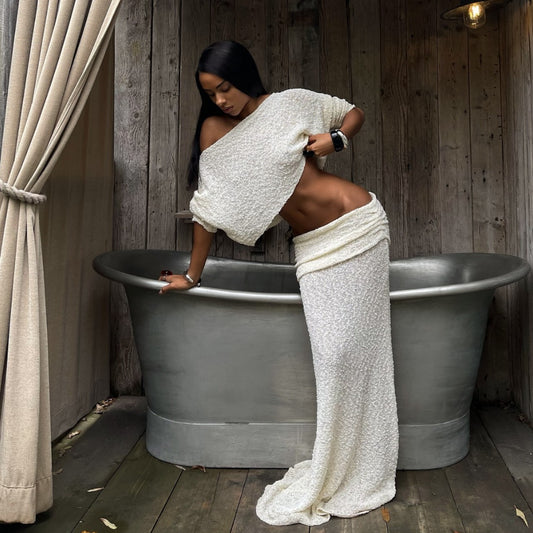 Soft Grace – elegantní plisovaný set
