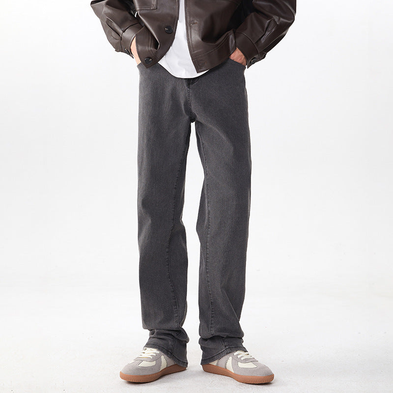 Retrovibe – volné rovné džíny s širokými nohavicemi