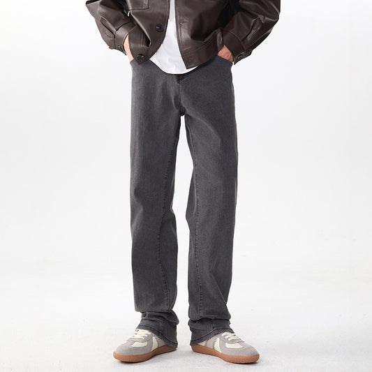 Retrovibe – volné rovné džíny s širokými nohavicemi