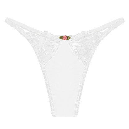 Lace Whisper – bezešvá krajková tanga