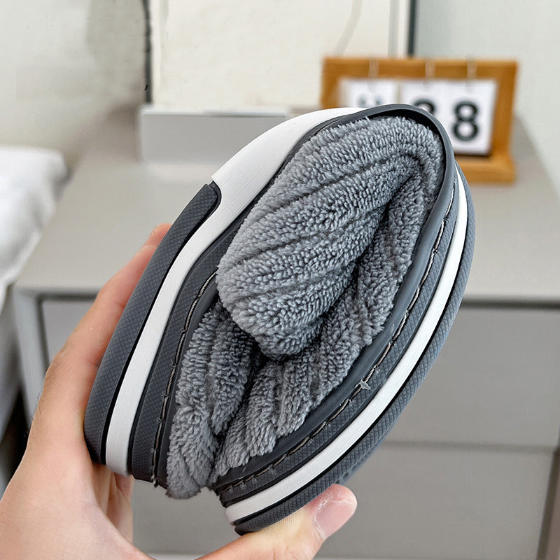 CozyDwell – plyšové pantofle s protiskluzovou podrážkou