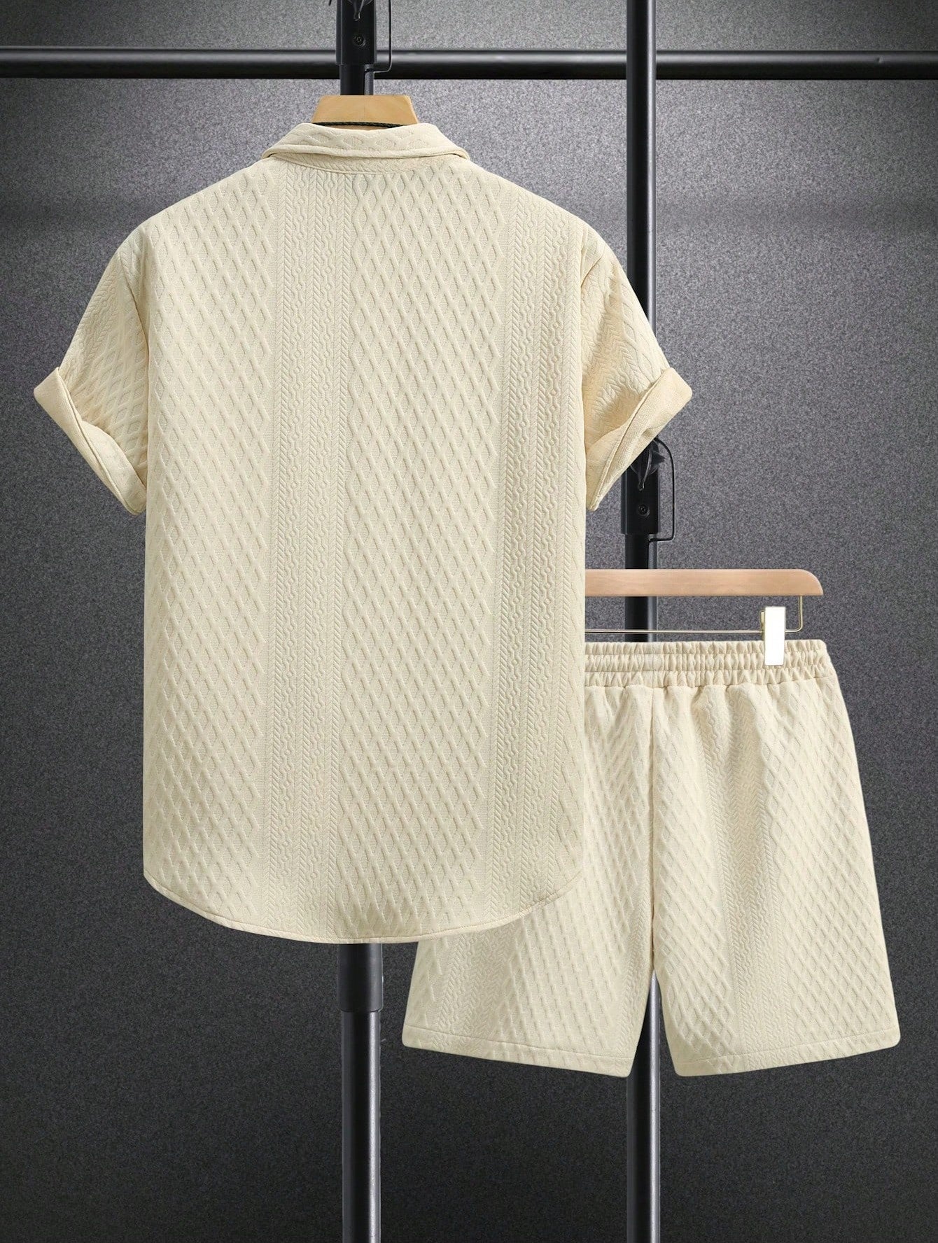 UrbanBreeze – pánský letní komplet s košilí a šortkami