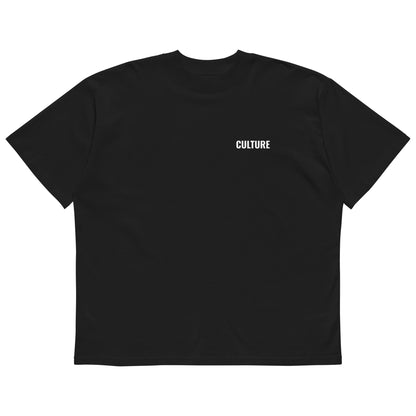 Culture Tee – Oversized High Neck