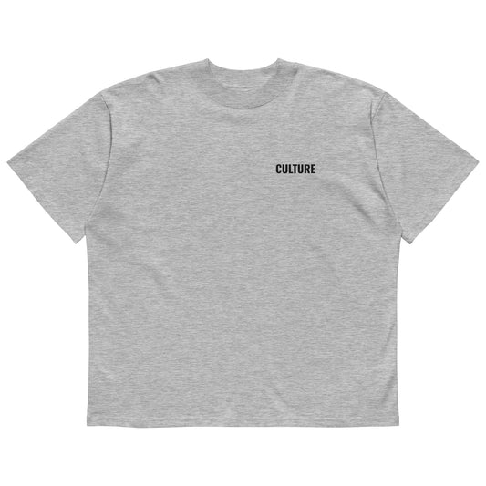 Culture Tee – Oversized High Neck