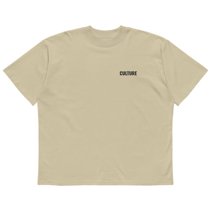 Culture Tee – Oversized High Neck