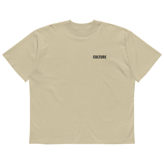 Culture Tee – Oversized High Neck