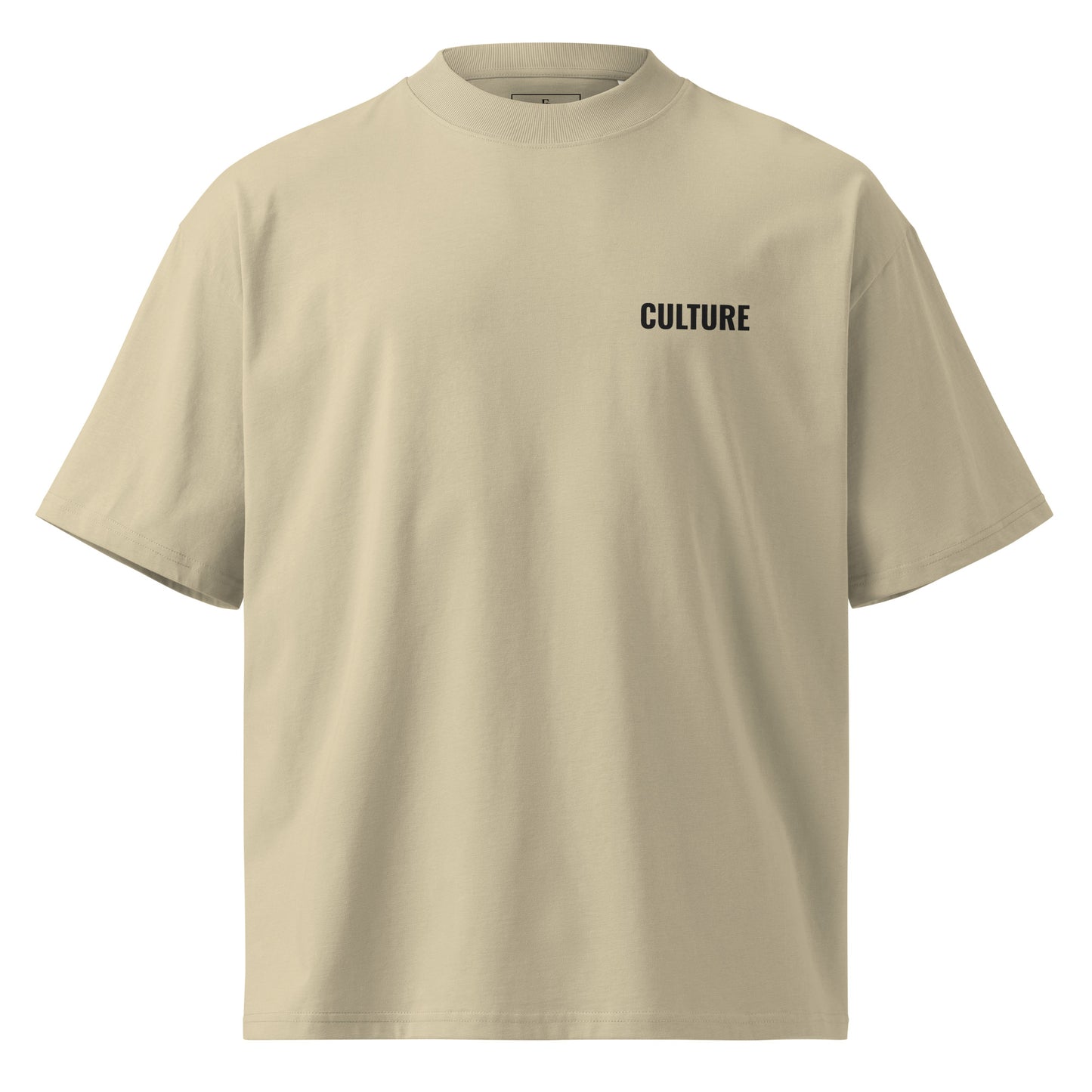 Culture Tee – Oversized High Neck