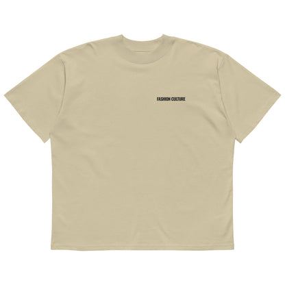 Fashion Culture Tee – Oversized High Neck