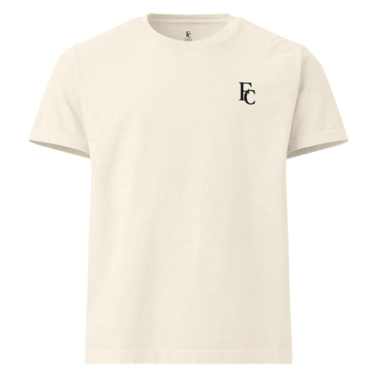 FC Monogram Tee – Oversized Garment-Dyed