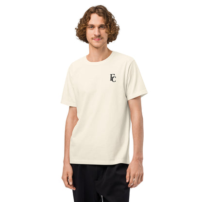 FC Monogram Tee – Oversized Garment-Dyed