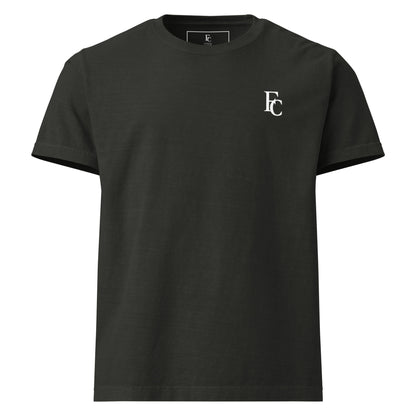 FC Monogram Tee – Oversized Garment-Dyed