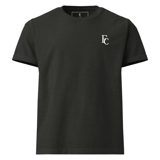 FC Monogram Tee – Oversized Garment-Dyed