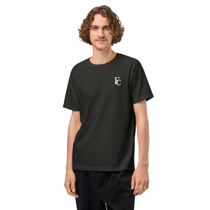 FC Monogram Tee – Oversized Garment-Dyed
