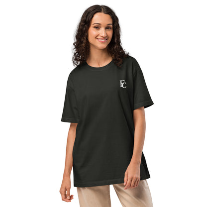 FC Monogram Tee – Oversized Garment-Dyed