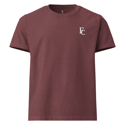 FC Monogram Tee – Oversized Garment-Dyed